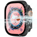 สำหรับ Apple Watch Ultra 3 / 2 / 1 49 มม. เคสกรอบ PC กันน้ำ ENKAY Hat-Prince ครอบคลุมเต็มรูปแบบ + กระจกนิรภัย 9H