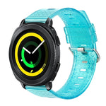 20mm Transparent Shiny Diamond TPU Watch Band, For Samsung Galaxy Watch 3 41mm, For Samsung Galaxy Watch 42mm, For Samsung Galaxy Watch5 40mm / 44mm, For Samsung Galaxy Watch5 Pro, For Samsung Galaxy Watch4 / Watch4 Classic, For Samsung Galaxy Watch3 4...