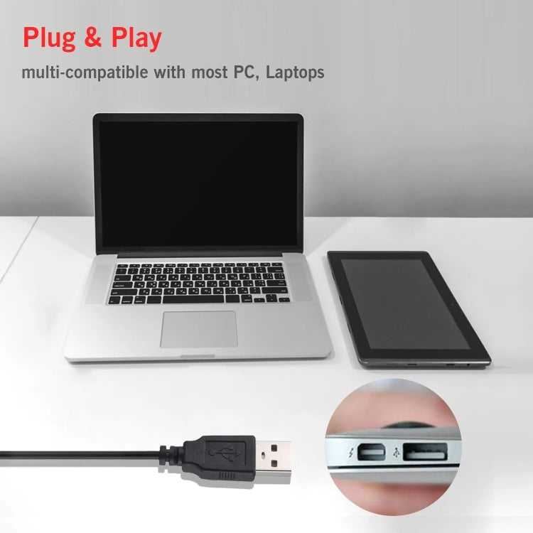 ไมโครโฟน USB สำหรับแล็ปท็อปและพีซีประชุมออนไลน์ รุ่น M-301