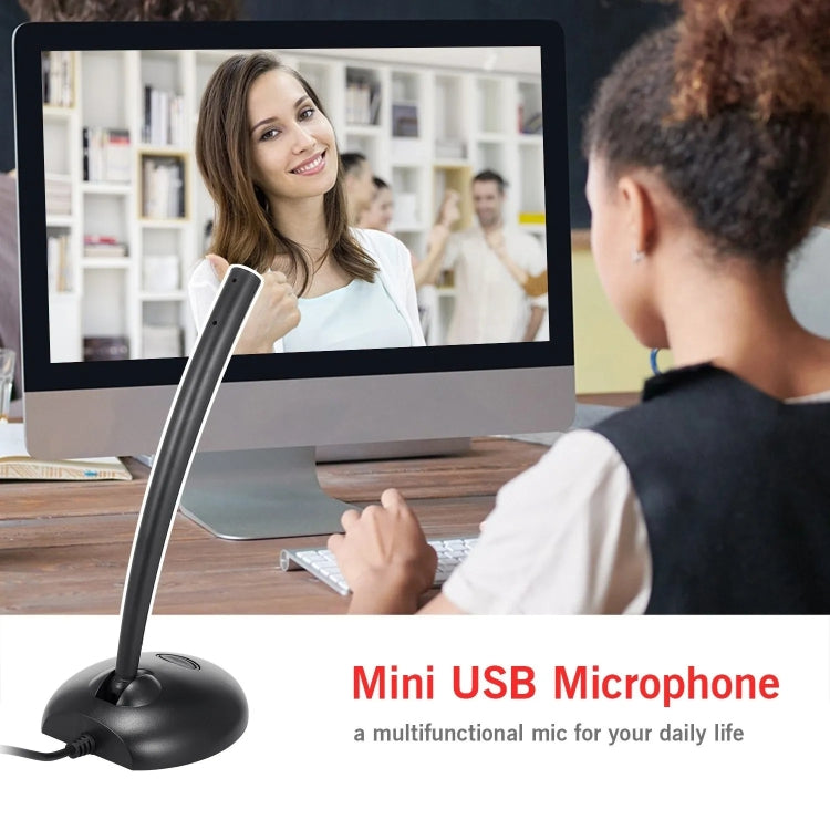 ไมโครโฟน USB สำหรับแล็ปท็อปและพีซีประชุมออนไลน์ รุ่น M-301