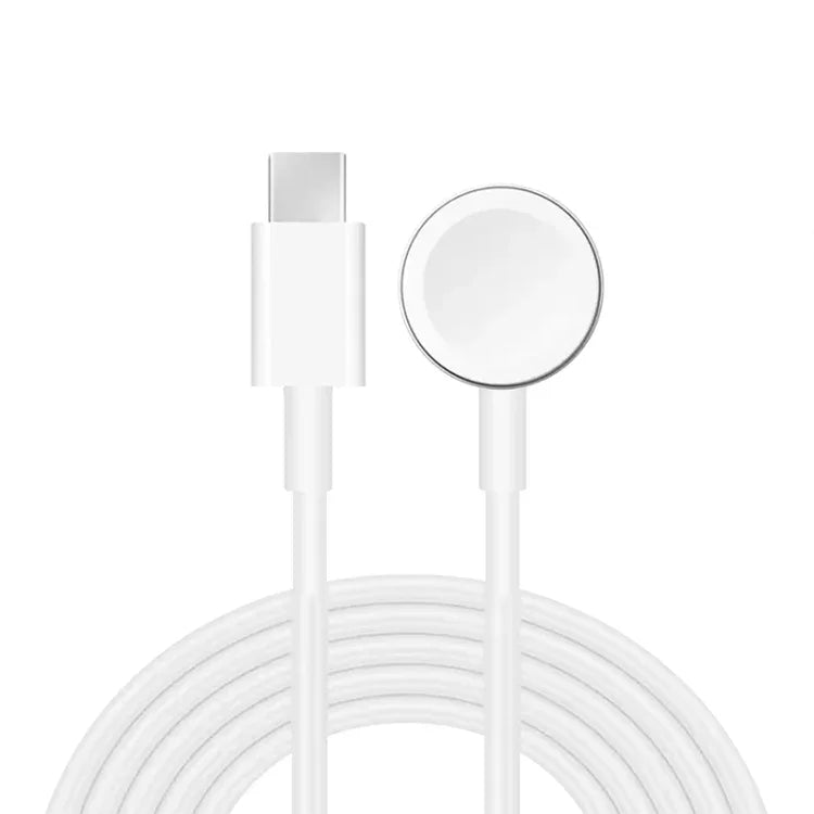 สายชาร์จแม่เหล็ก USB-C / Type-C ความยาว 1 ม. สำหรับนาฬิกา Apple Series Ultra/8/7/6/SE/SE2/5/4/3/2, DS-XB012