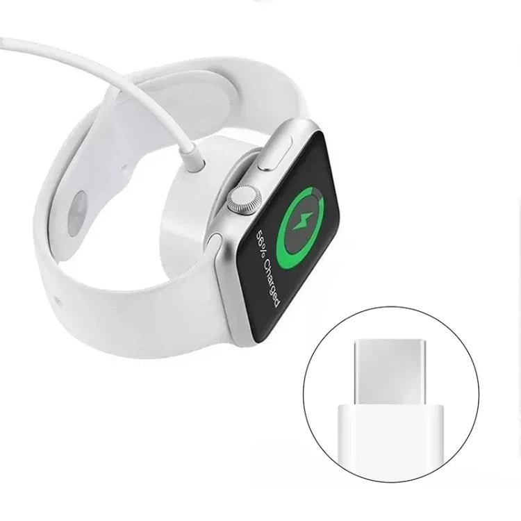 สายชาร์จแม่เหล็ก USB-C / Type-C ความยาว 1 ม. สำหรับนาฬิกา Apple Series Ultra/8/7/6/SE/SE2/5/4/3/2, DS-XB012