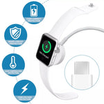 สายชาร์จแม่เหล็ก USB-C / Type-C ความยาว 1 ม. สำหรับนาฬิกา Apple Series Ultra/8/7/6/SE/SE2/5/4/3/2, DS-XB012