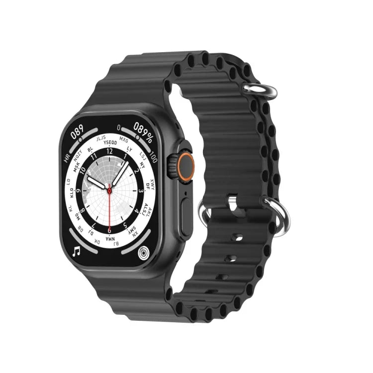 นาฬิกาอัจฉริยะหน้าจอสี W800 Ultra ขนาด 2.02 นิ้ว รองรับการตรวจวัดอัตราการเต้นของหัวใจ / ความดันโลหิต