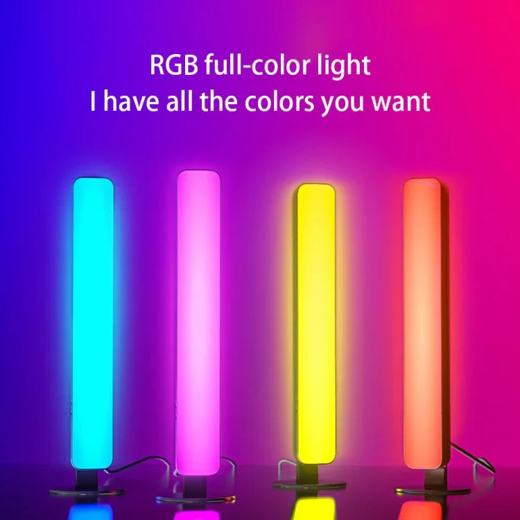 SAL042 ไฟเวทมนตร์ RGB สำหรับพื้นหลังคอมพิวเตอร์ พร้อมเซนเซอร์เสียง ไฟอัจฉริยะ