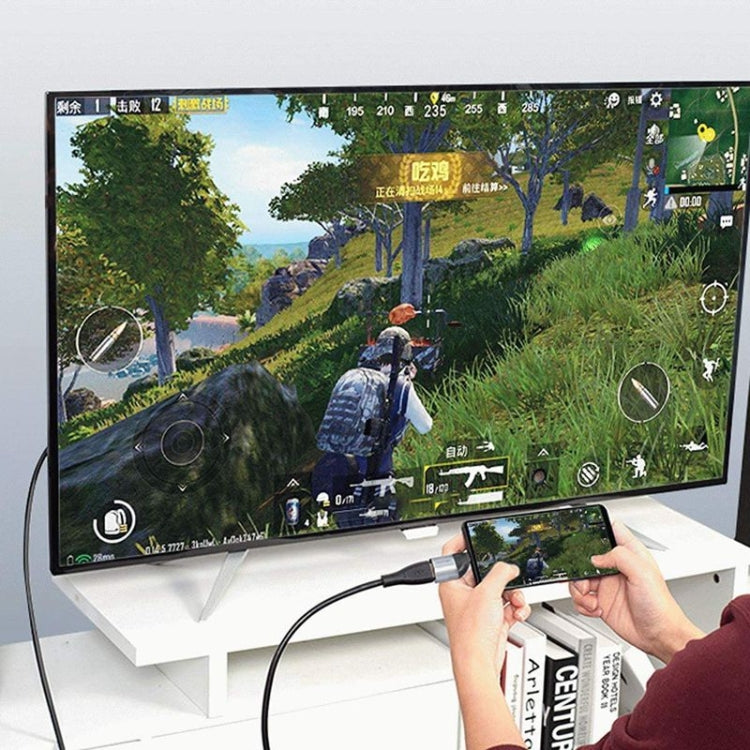 อะแดปเตอร์ USB Type-C เป็น HDMI 4K สำหรับแท็บเล็ต โทรศัพท์ แล็ปท็อป 60HZ 1080P