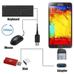 อะแดปเตอร์ USB 3.0 Type A ตัวเมียเป็น USB 3.1 Type C ตัวผู้ OTG สำหรับแล็ปท็อปและโทรศัพท์ ความเร็วข้อมูล 10Gbps