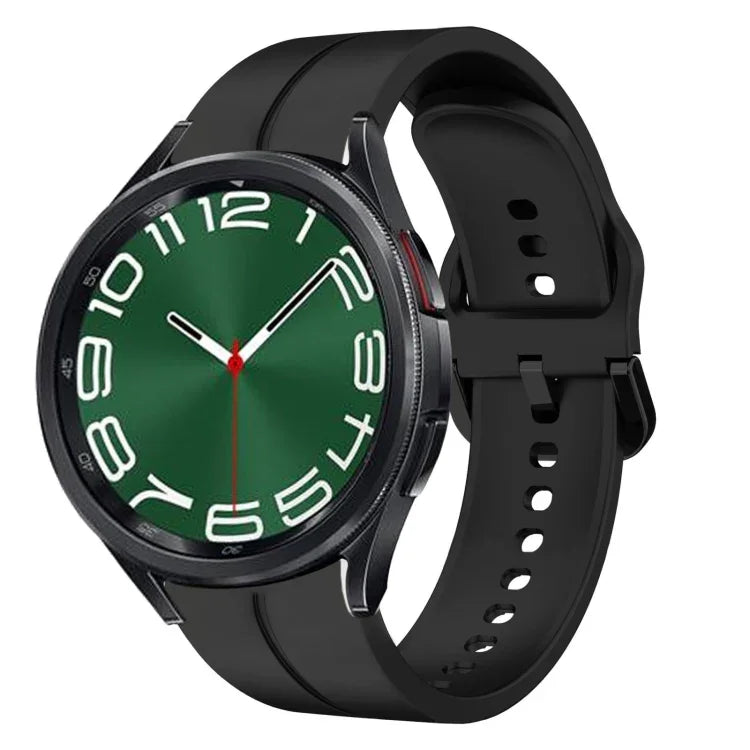 20mm Loop Silicone Watch Band, For Samsung Galaxy Watch 6 40mm, For Samsung Galaxy Watch 6 Classic 43mm