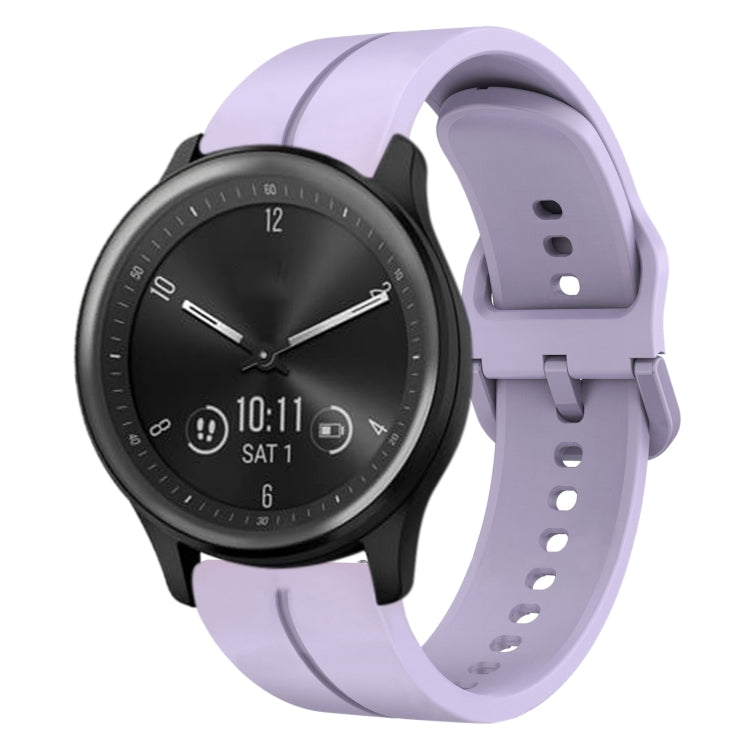 20mm Loop Silicone Watch Band, For Garmin Vivomove Sport, For Garmin Venu 2 Plus, For Garmin Approach S40, For Garmin Forerunner 158