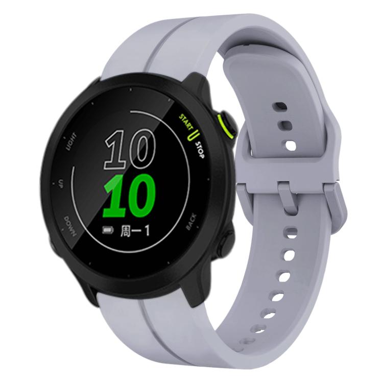 20mm Loop Silicone Watch Band, For Garmin Vivomove Sport, For Garmin Venu 2 Plus, For Garmin Approach S40, For Garmin Forerunner 158