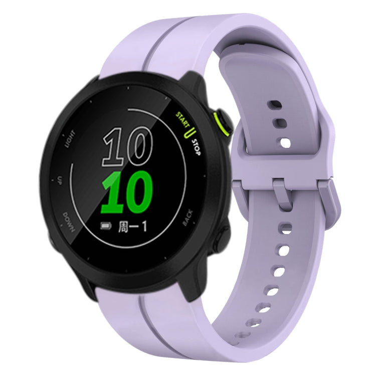 20mm Loop Silicone Watch Band, For Garmin Vivomove Sport, For Garmin Venu 2 Plus, For Garmin Approach S40, For Garmin Forerunner 158