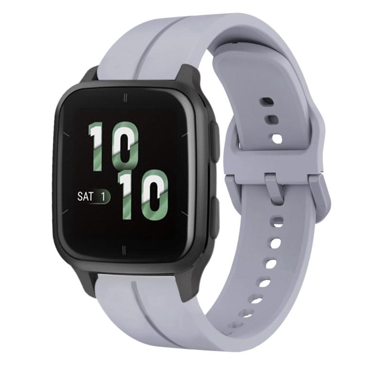 20mm Loop Silicone Watch Band, For Garminmove Style, For Garmin Forerunner 645 Music, For Garmin Forerunner Sq2, For Garmin Forerunner Sq2 Music