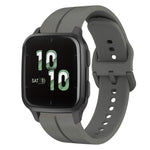 20mm Loop Silicone Watch Band, For Garminmove Style, For Garmin Forerunner 645 Music, For Garmin Forerunner Sq2, For Garmin Forerunner Sq2 Music