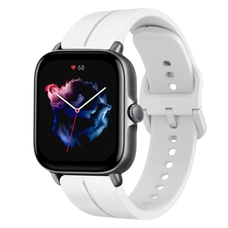 20mm Loop Silicone Watch Band, For Amazfit GTS 4, For Amazfit GTS 3, For Amazfit GTS 2E, For Amazfit GTS 2 Mini