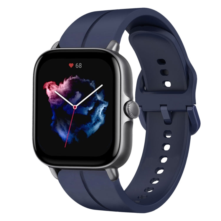 20mm Loop Silicone Watch Band, For Amazfit GTS 4, For Amazfit GTS 3, For Amazfit GTS 2E, For Amazfit GTS 2 Mini