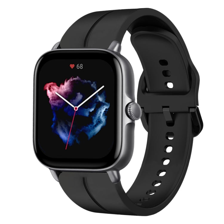 20mm Loop Silicone Watch Band, For Amazfit GTS 4, For Amazfit GTS 3, For Amazfit GTS 2E, For Amazfit GTS 2 Mini