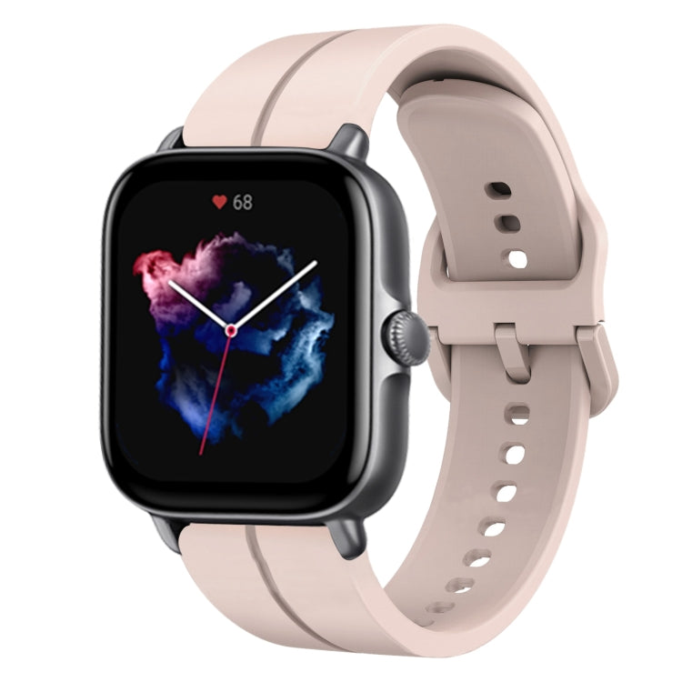 20mm Loop Silicone Watch Band, For Amazfit GTS 4, For Amazfit GTS 3, For Amazfit GTS 2E, For Amazfit GTS 2 Mini