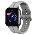 20mm Loop Silicone Watch Band, For Amazfit GTS 4, For Amazfit GTS 3, For Amazfit GTS 2E, For Amazfit GTS 2 Mini