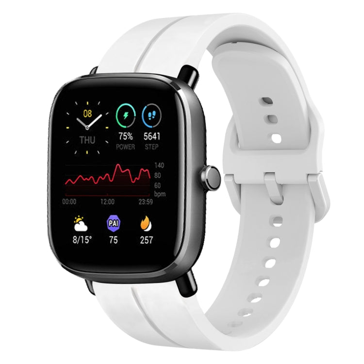 20mm Loop Silicone Watch Band, For Amazfit GTS 4, For Amazfit GTS 3, For Amazfit GTS 2E, For Amazfit GTS 2 Mini