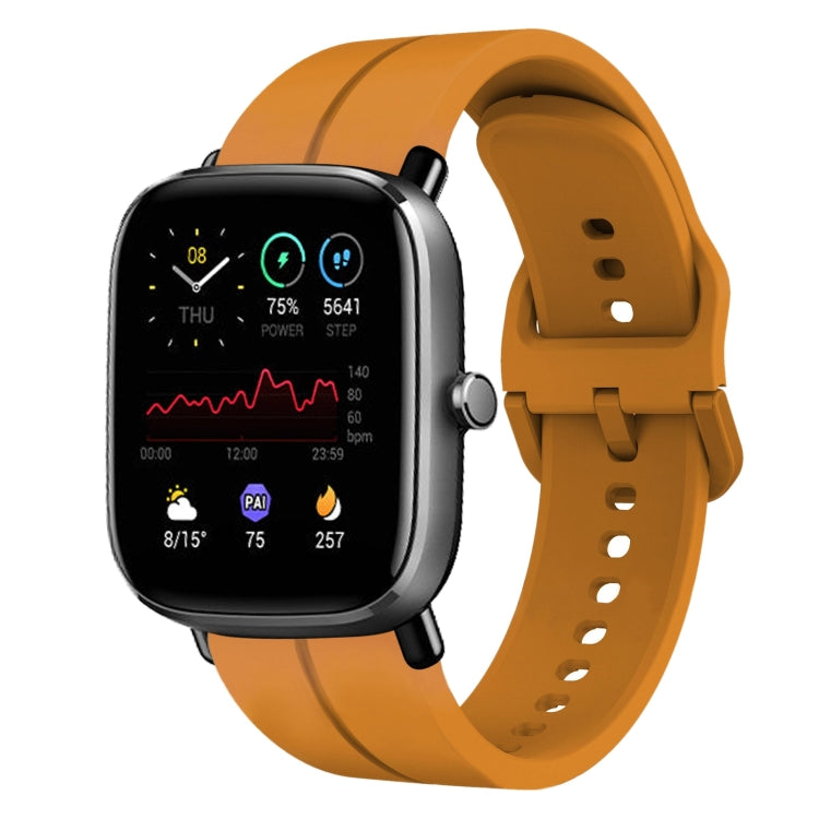 20mm Loop Silicone Watch Band, For Amazfit GTS 4, For Amazfit GTS 3, For Amazfit GTS 2E, For Amazfit GTS 2 Mini