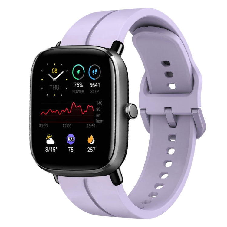 20mm Loop Silicone Watch Band, For Amazfit GTS 4, For Amazfit GTS 3, For Amazfit GTS 2E, For Amazfit GTS 2 Mini