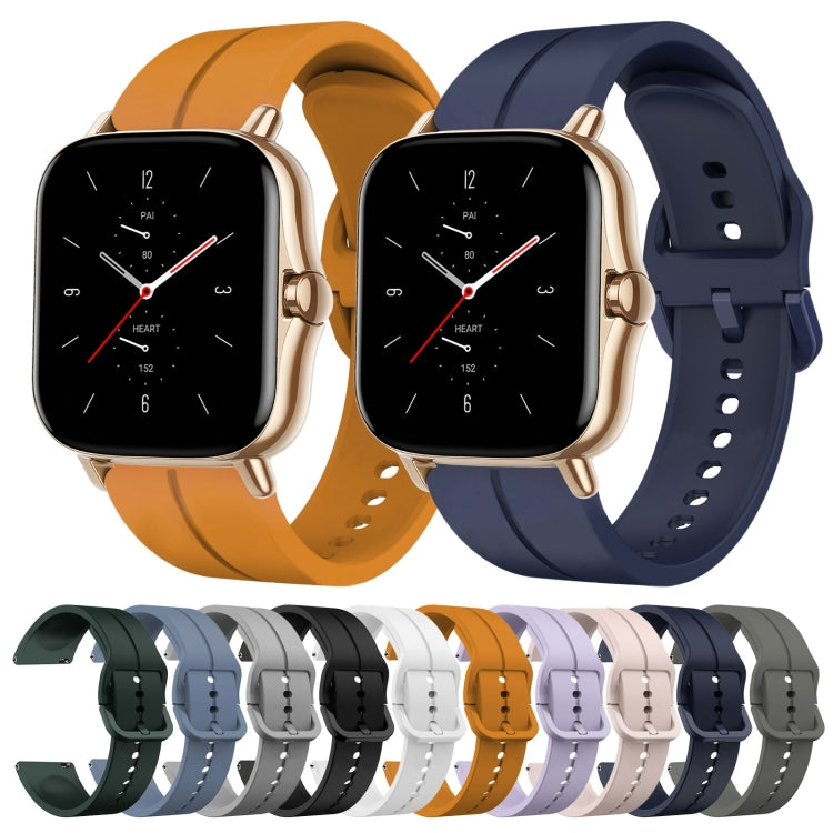 20mm Loop Silicone Watch Band, For Amazfit GTS 2, For Amazfit GTS, For Amazfit GTR 42MM, For Amazfit Pop Pro