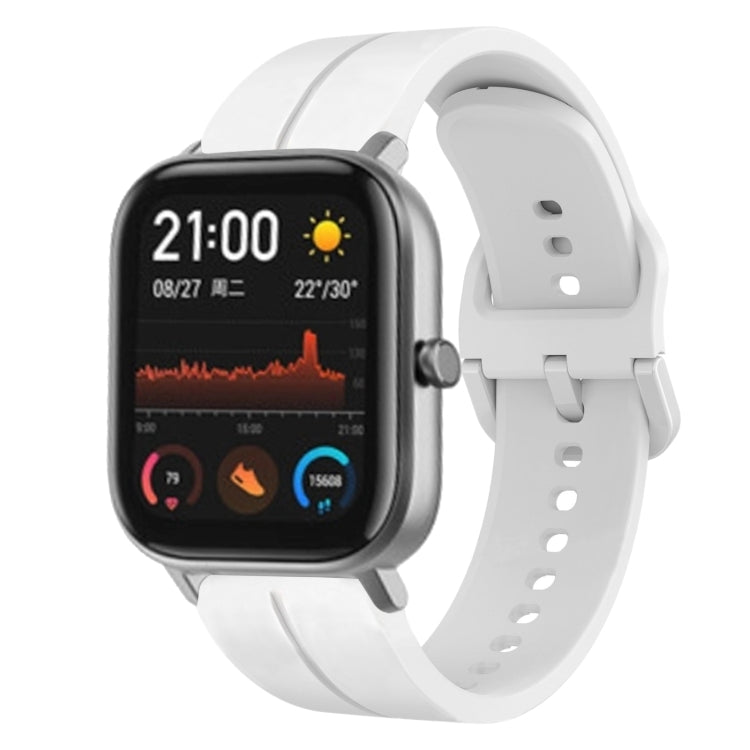 20mm Loop Silicone Watch Band, For Amazfit GTS 2, For Amazfit GTS, For Amazfit GTR 42MM, For Amazfit Pop Pro