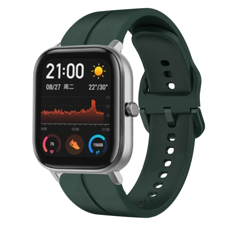 20mm Loop Silicone Watch Band, For Amazfit GTS 2, For Amazfit GTS, For Amazfit GTR 42MM, For Amazfit Pop Pro