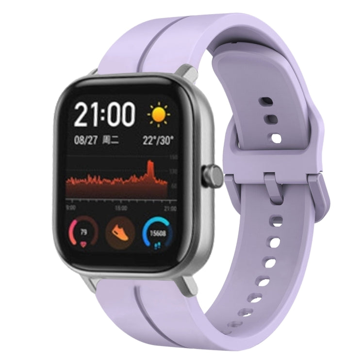 20mm Loop Silicone Watch Band, For Amazfit GTS 2, For Amazfit GTS, For Amazfit GTR 42MM, For Amazfit Pop Pro