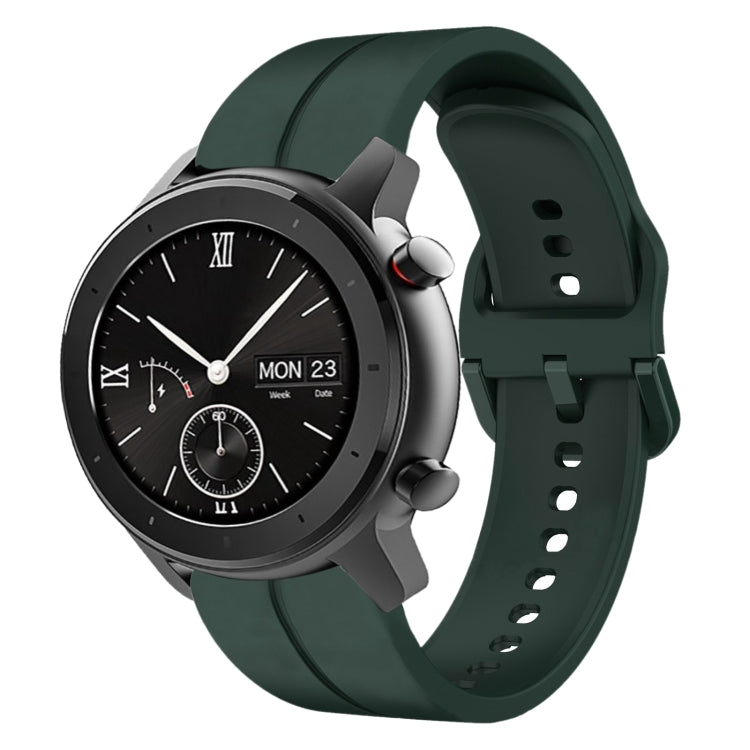 20mm Loop Silicone Watch Band, For Amazfit GTS 2, For Amazfit GTS, For Amazfit GTR 42MM, For Amazfit Pop Pro