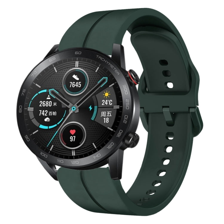 20mm Loop Silicone Watch Band, For Honor Watch ES, For Honor MagicWatch2 42mm