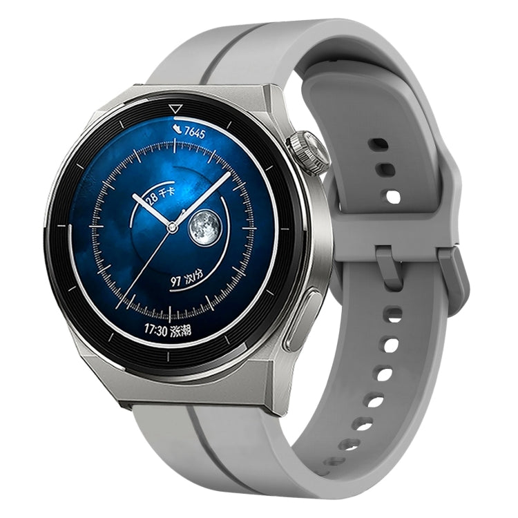 22mm Loop Silicone Watch Band, For Huawei Watch Buds, For Huawei Watch GT 3 SE, For Huawei Watch GT3 Pro 46mm, For Huawei Watch GT3 46mm