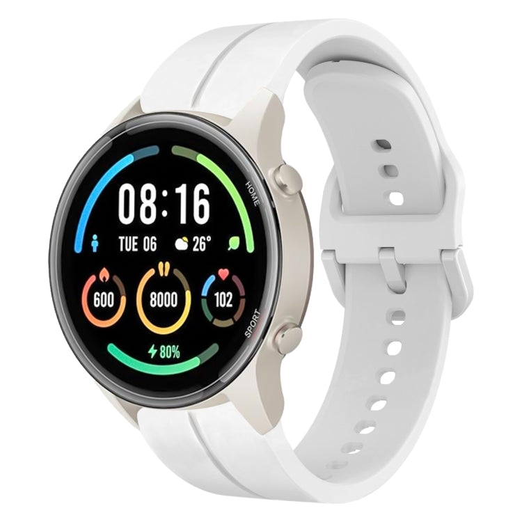 22mm Loop Silicone Watch Band, For Xiaomi MI Watch Sport, For Xiaomi MI Watch Color, For Xiaomi MI Watch S1 Active, For Xiaomi Haylou RT2 LS10