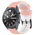 สายรัดนาฬิกาซิลิโคนลายฟุตบอลสองสี 22 มม. สำหรับ Samsung Galaxy Watch3 45 มม., Samsung Galaxy Watch 46 มม., Samsung Gear S3 Classic, Samsung Gear S3 Frontier