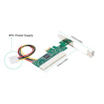 การ์ดแปลง PCI-E เป็น PCI พร้อมแหล่งจ่ายไฟ 4 พิน, PCI-E เป็น PCI