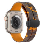 สายซิลิโคนลายพราง Magnetic Clasp สำหรับ Apple Watch Ultra 49mm, สำหรับ Apple Watch Series 8&7 45mm, สำหรับ Apple Watch Series 8&7 41mm