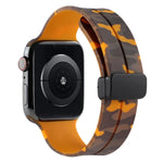 สายซิลิโคนลายพราง Magnetic Clasp สำหรับ Apple Watch Ultra 49mm, สำหรับ Apple Watch Series 8&7 45mm, สำหรับ Apple Watch Series 8&7 41mm