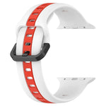 สายซิลิโคน Two-Color Loop Buckle สำหรับ Apple Watch Ultra 49mm, สำหรับ Apple Watch Series 8&7 45mm, สำหรับ Apple Watch Series 8&7 41mm