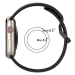 สายซิลิโคน Two-Color Loop Buckle สำหรับ Apple Watch Ultra 49mm, สำหรับ Apple Watch Series 8&7 45mm, สำหรับ Apple Watch Series 8&7 41mm