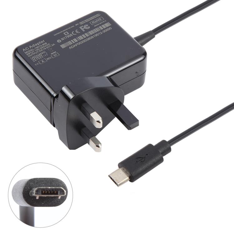 อะแดปเตอร์ชาร์จไฟโน้ตบุ๊ก 24W 19.5V 1.2A สำหรับ Dell Venue 11 Pro