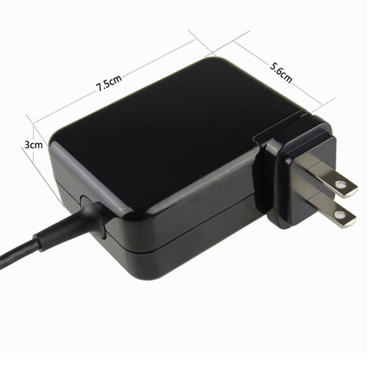 อะแดปเตอร์ชาร์จไฟโน้ตบุ๊ก 24W 19.5V 1.2A สำหรับ Dell Venue 11 Pro