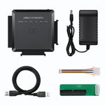 อะแดปเตอร์แปลง USB3.0 เป็น SATA หรือ IDE สำหรับฮาร์ดไดรฟ์ พร้อมฟังก์ชันโคลน