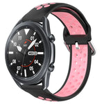 สายรัดนาฬิกาซิลิโคนแบบเจาะรูระบายอากาศ 22mm สำหรับ Samsung Galaxy Watch3 45mm, สำหรับ Samsung Gear S3 Classic, สำหรับ Samsung Gear S3 Frontier
