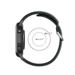 สายรัดนาฬิกาซิลิโคนแบบเจาะรูระบายอากาศ 22mm สำหรับ Samsung Galaxy Watch3 45mm, สำหรับ Samsung Gear S3 Classic, สำหรับ Samsung Gear S3 Frontier