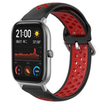 20mm Perforated Breathable Sports Silicone Watch Band, For Amazfit GTS 2 Mini, For Amazfit GTS 2, For Amazfit GTS