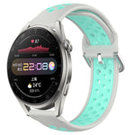 22mm Perforated Breathable Sports Silicone Watch Band, For Huawei Watch 3 Pro, For Huawei GT2 Pro, For Honor Watch GS 3