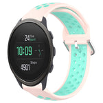 22mm Perforated Breathable Sports Silicone Watch Band, For Suunto 9 Peak Pro, For Suunto 9 Peak, For Suunto 5 Peak
