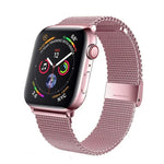 สายรัดนาฬิกาเหล็กถัก Milan แบบหัวเข็มขัดรวม สำหรับ Apple Watch Series 8&7 41 มม., สำหรับ Apple Watch Ultra 49 มม. / Series 8&7 45 มม.
