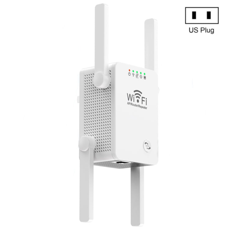 U8 เราเตอร์ขยายสัญญาณ WiFi ไร้สาย 300Mbps ตัวขยายสัญญาณ Wi-Fi, ปลั๊ก US, ปลั๊ก EU