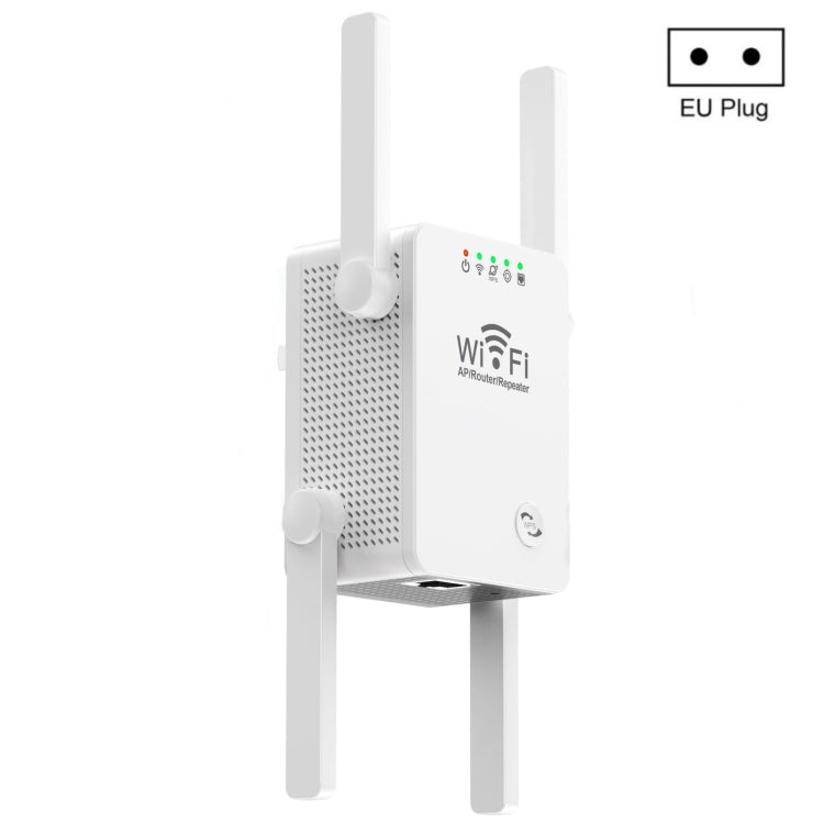 U8 เราเตอร์ขยายสัญญาณ WiFi ไร้สาย 300Mbps ตัวขยายสัญญาณ Wi-Fi, ปลั๊ก US, ปลั๊ก EU